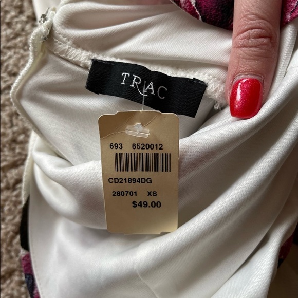 Trac | Floral Mini Dress | Size XS - Picture 5 of 8